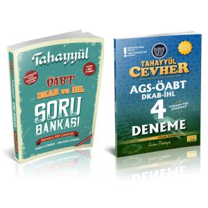 Tahayyül Öabt soru bankası + Cevher Öabt dörtlü deneme