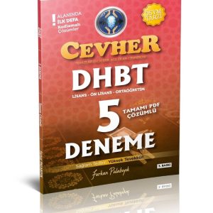 TAHAYYÜL CEVHER BEŞLİ DENEME